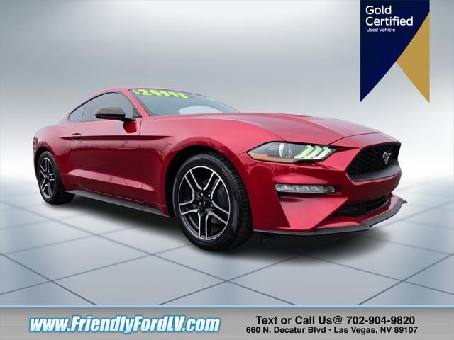 used 2021 Ford Mustang car, priced at $23,857