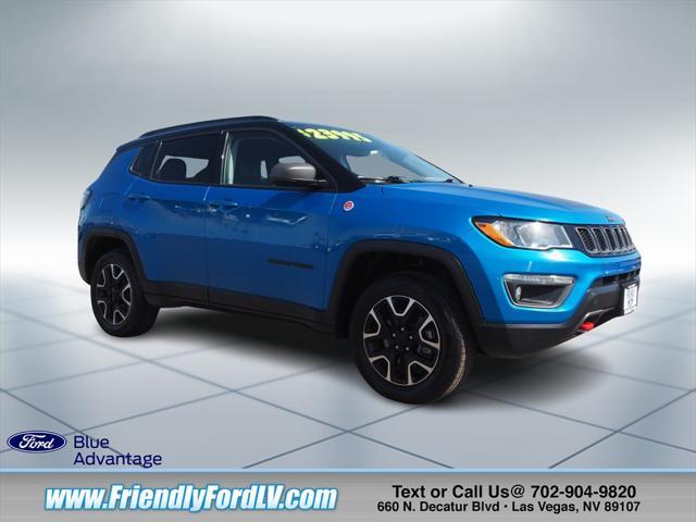 used 2021 Jeep Compass car, priced at $18,899