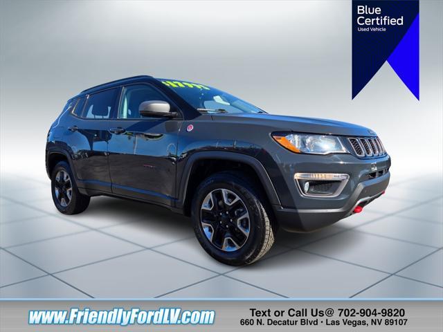 used 2018 Jeep Compass car, priced at $17,420