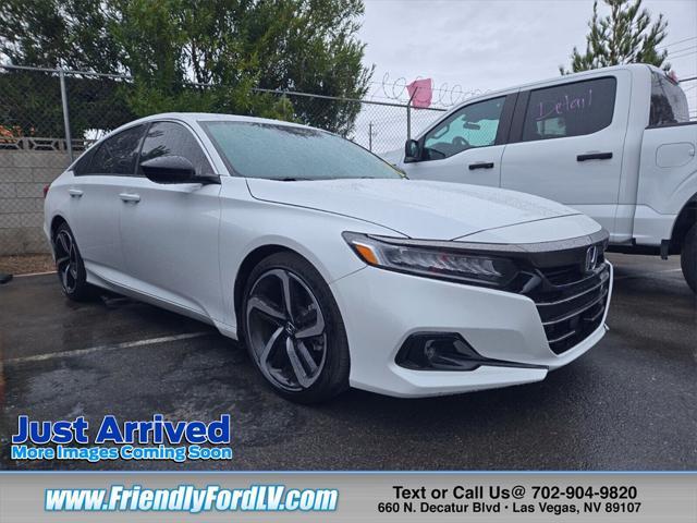 used 2021 Honda Accord car, priced at $24,744