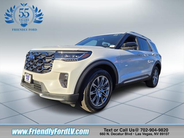 new 2025 Ford Explorer car, priced at $55,145