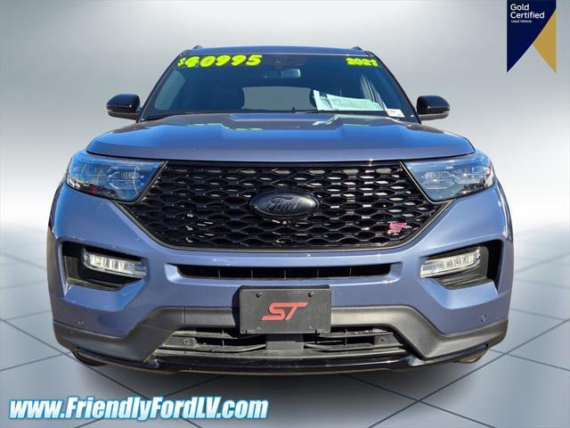 used 2021 Ford Explorer car, priced at $36,499