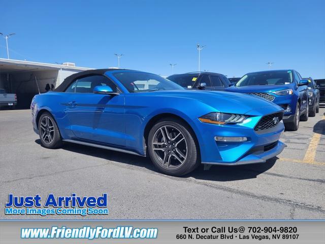 used 2020 Ford Mustang car, priced at $19,348