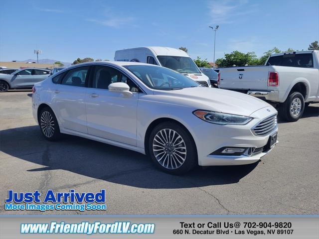 used 2017 Ford Fusion car, priced at $18,995