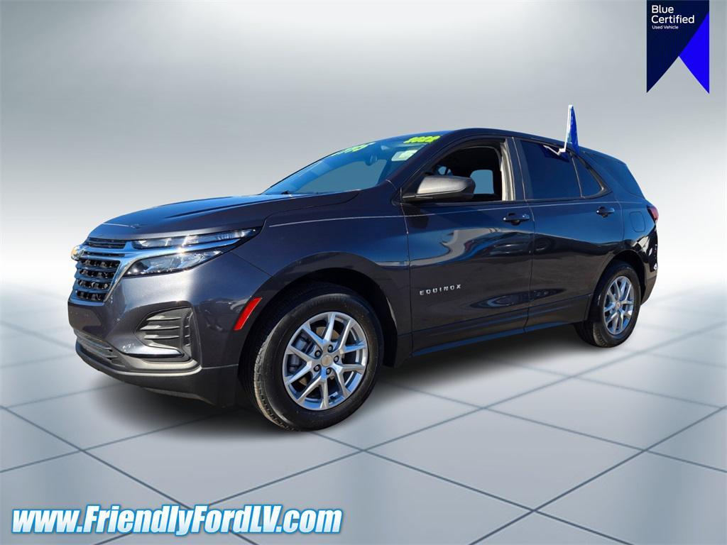 used 2022 Chevrolet Equinox car, priced at $19,432