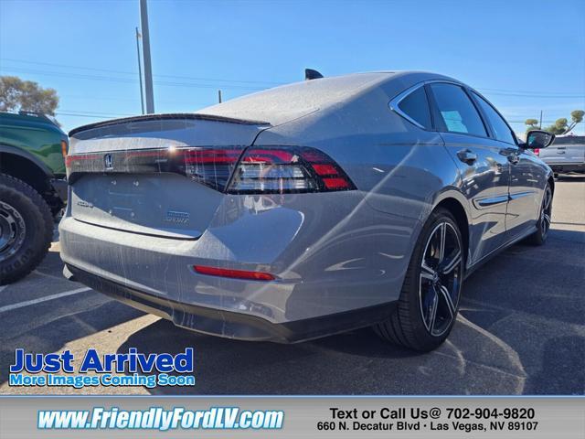 used 2023 Honda Accord Hybrid car, priced at $28,650