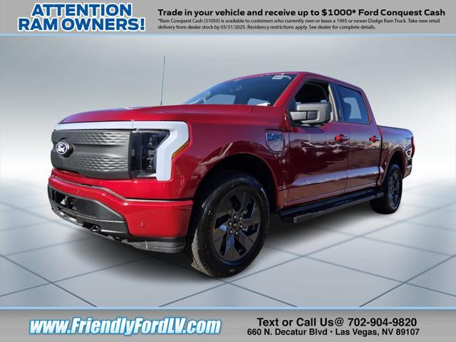 new 2024 Ford F-150 Lightning car, priced at $67,085