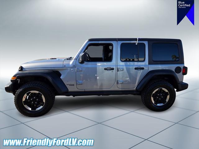 used 2020 Jeep Wrangler Unlimited car, priced at $30,320