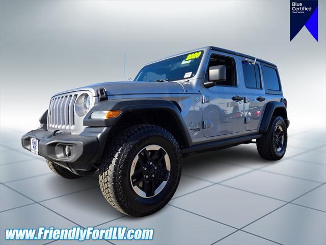 used 2020 Jeep Wrangler Unlimited car, priced at $30,320