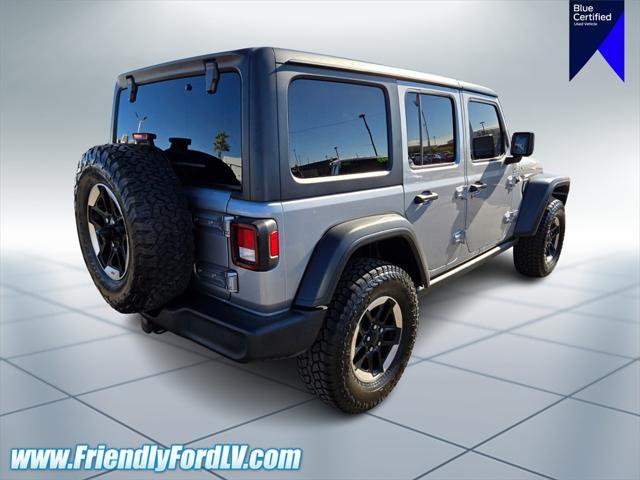 used 2020 Jeep Wrangler Unlimited car, priced at $30,320