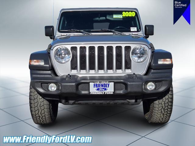 used 2020 Jeep Wrangler Unlimited car, priced at $30,320