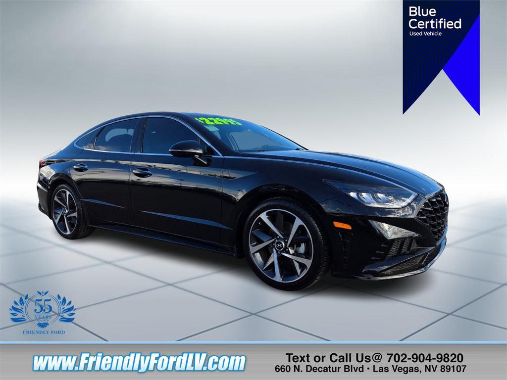 used 2021 Hyundai Sonata car, priced at $19,997