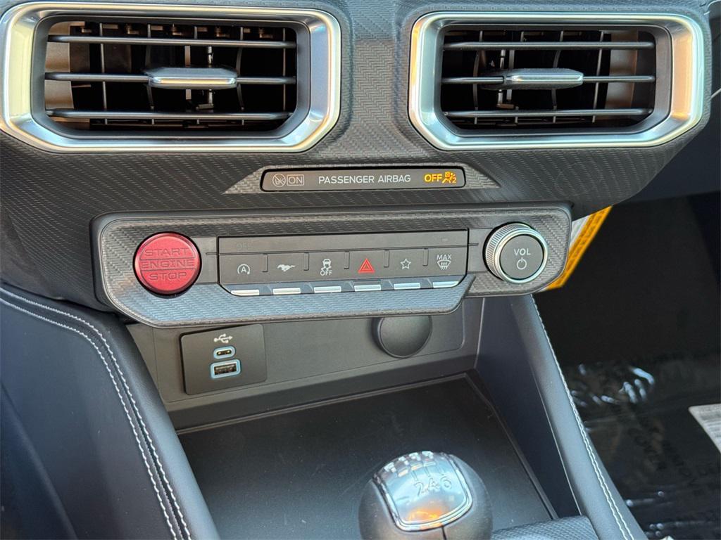 new 2025 Ford Mustang car, priced at $59,390