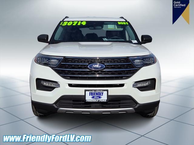 used 2021 Ford Explorer car, priced at $27,881