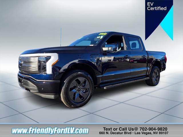 used 2023 Ford F-150 Lightning car, priced at $48,500