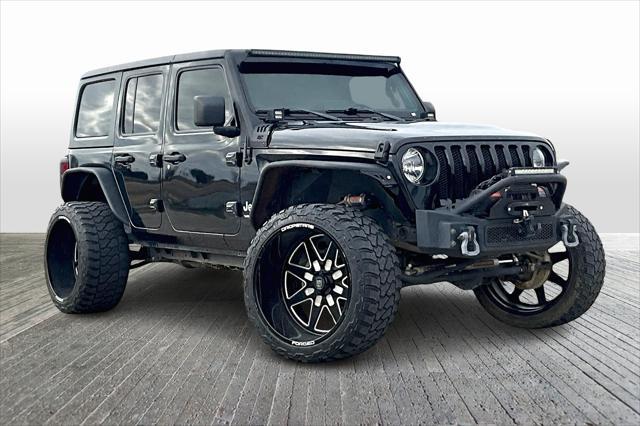 used 2020 Jeep Wrangler Unlimited car, priced at $28,261