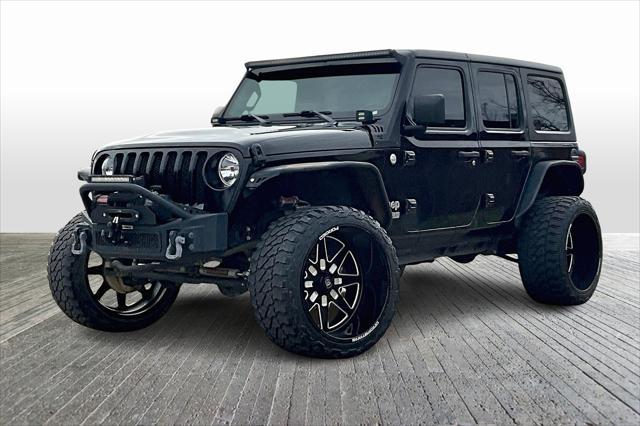 used 2020 Jeep Wrangler Unlimited car, priced at $28,261