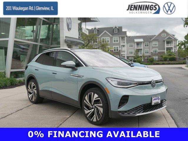 new 2025 Volkswagen ID.4 car, priced at $57,443
