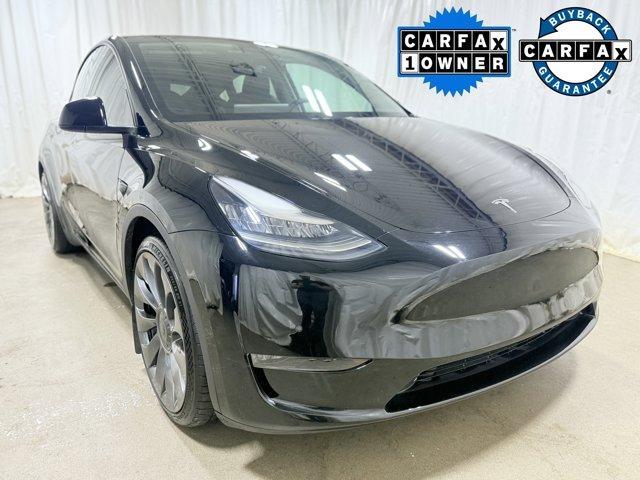 used 2020 Tesla Model Y car, priced at $27,988