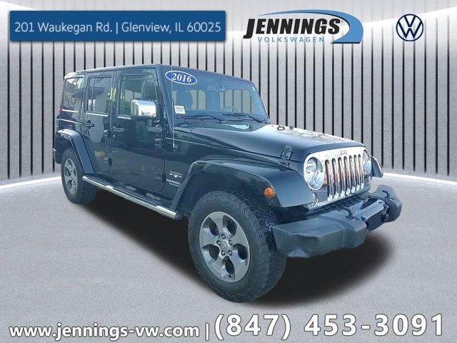 used 2016 Jeep Wrangler Unlimited car, priced at $18,888