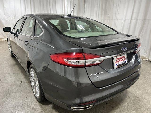 used 2017 Ford Fusion car, priced at $18,988