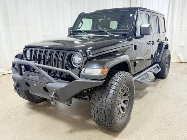 used 2020 Jeep Wrangler Unlimited car, priced at $27,830