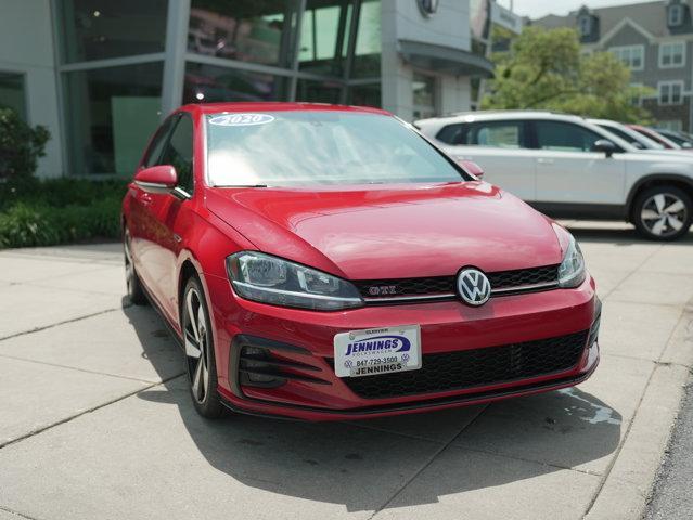 used 2020 Volkswagen Golf GTI car, priced at $15,888
