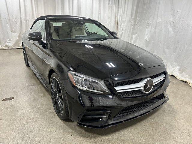 used 2020 Mercedes-Benz AMG C 43 car, priced at $49,988