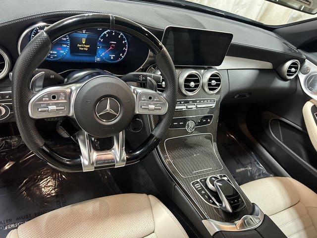 used 2020 Mercedes-Benz AMG C 43 car, priced at $49,988