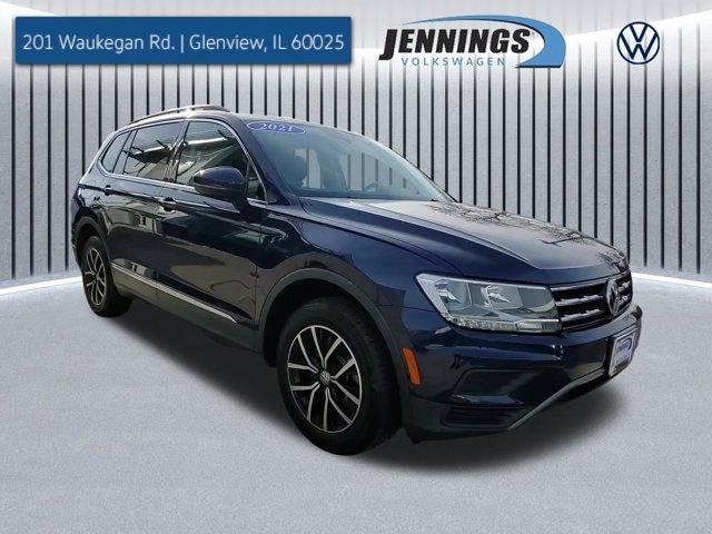 used 2021 Volkswagen Tiguan car, priced at $15,488