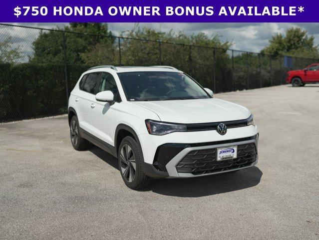 new 2025 Volkswagen Taos car, priced at $32,453