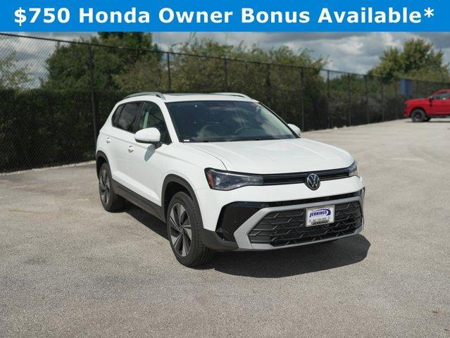 new 2025 Volkswagen Taos car, priced at $30,453