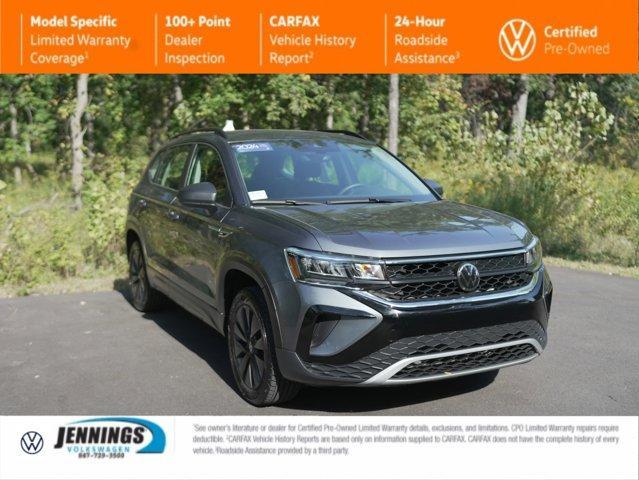 used 2024 Volkswagen Taos car, priced at $20,888