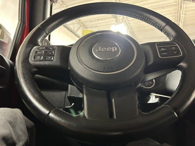 used 2015 Jeep Wrangler Unlimited car, priced at $14,388