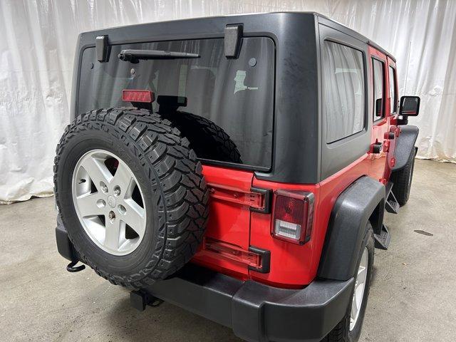 used 2015 Jeep Wrangler Unlimited car, priced at $14,388