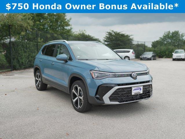 new 2025 Volkswagen Taos car, priced at $33,874