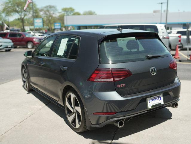 used 2020 Volkswagen Golf GTI car, priced at $17,888