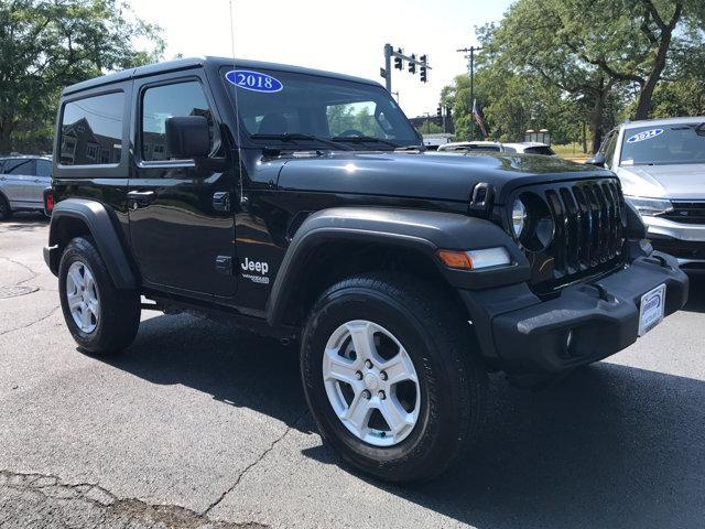 used 2018 Jeep Wrangler car, priced at $25,888