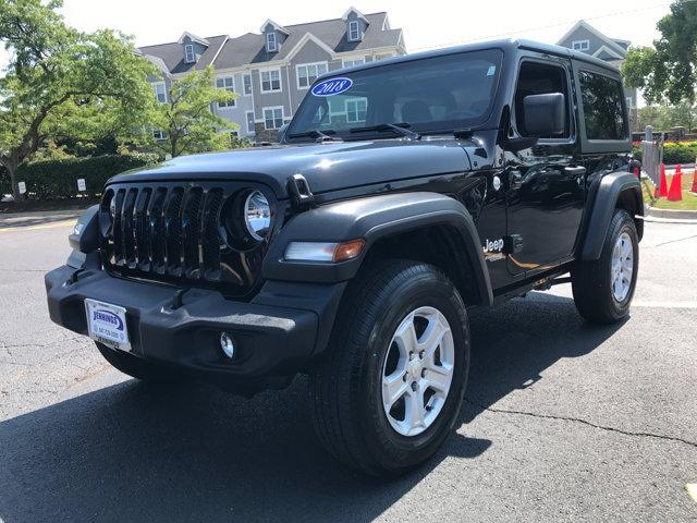 used 2018 Jeep Wrangler car, priced at $25,888