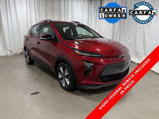 used 2022 Chevrolet Bolt EUV car, priced at $17,588