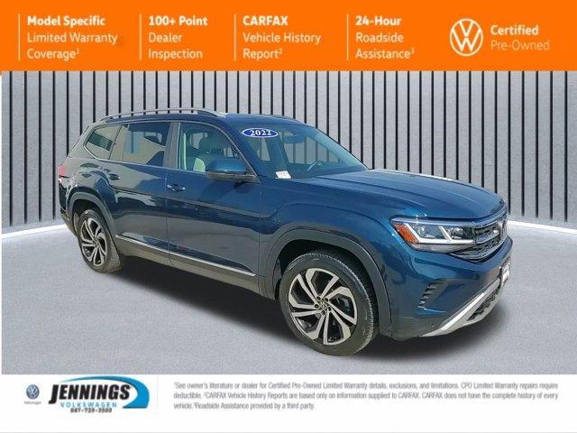 used 2022 Volkswagen Atlas car, priced at $34,988