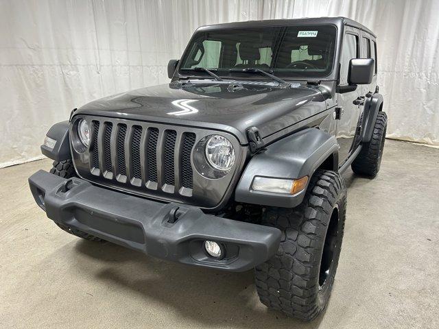 used 2018 Jeep Wrangler Unlimited car, priced at $19,988