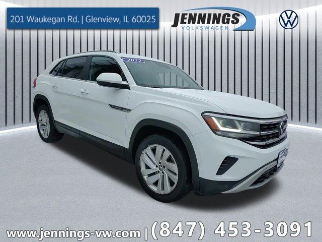 used 2022 Volkswagen Atlas Cross Sport car, priced at $27,988