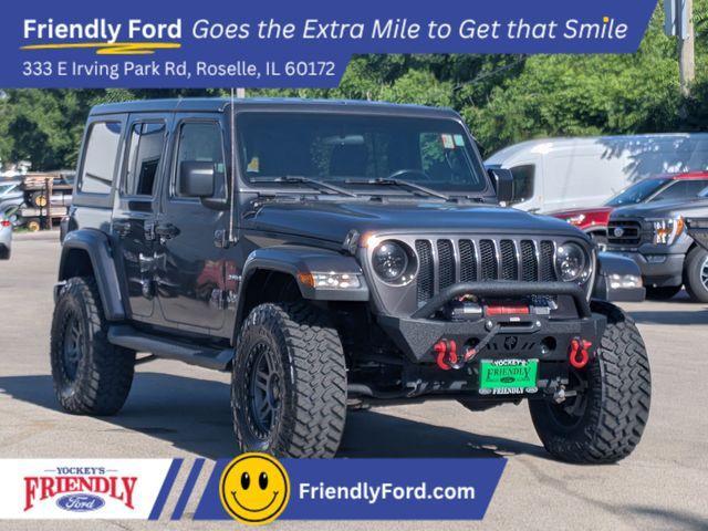 used 2019 Jeep Wrangler Unlimited car, priced at $27,958