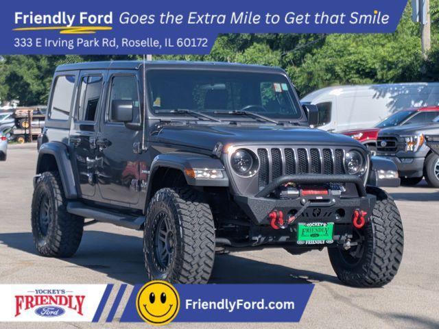 used 2019 Jeep Wrangler Unlimited car, priced at $27,178