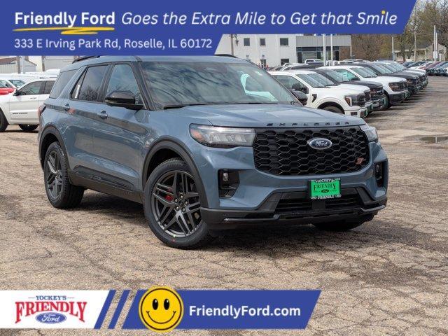 new 2025 Ford Explorer car, priced at $55,247