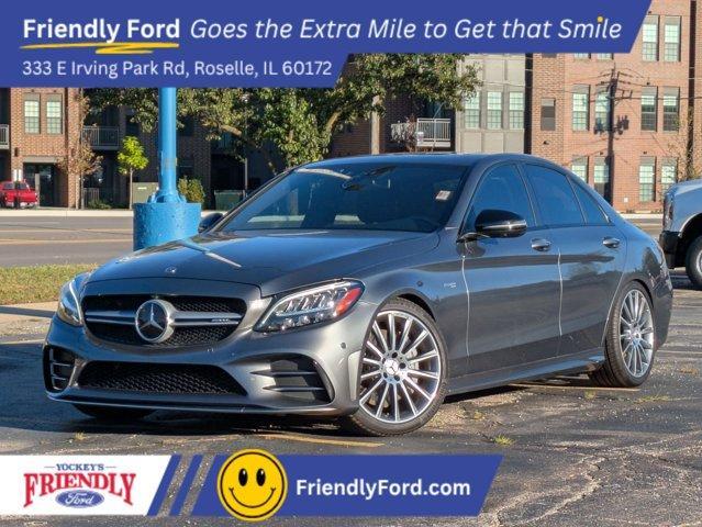 used 2019 Mercedes-Benz AMG C 43 car, priced at $35,097