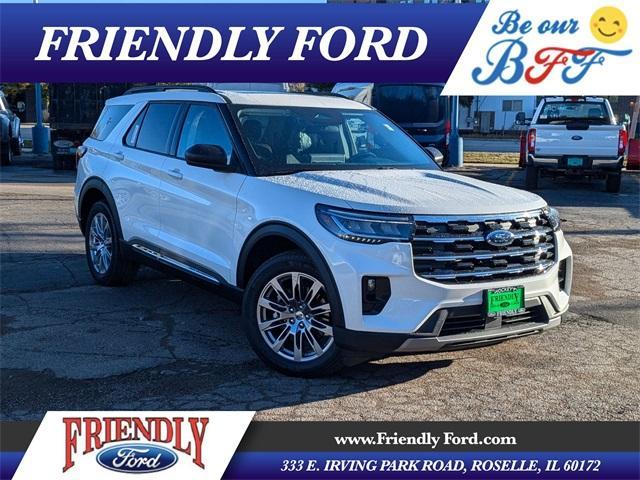 new 2025 Ford Explorer car, priced at $45,601