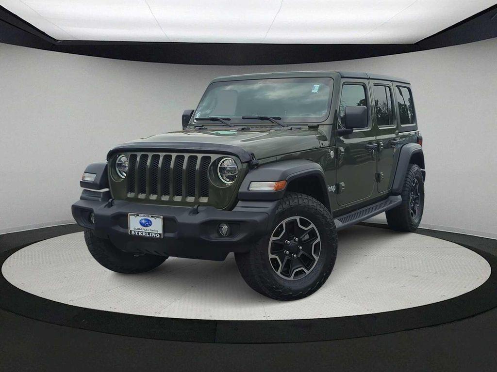 used 2020 Jeep Wrangler Unlimited car, priced at $25,965