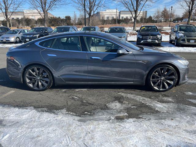 used 2015 Tesla Model S car, priced at $17,300